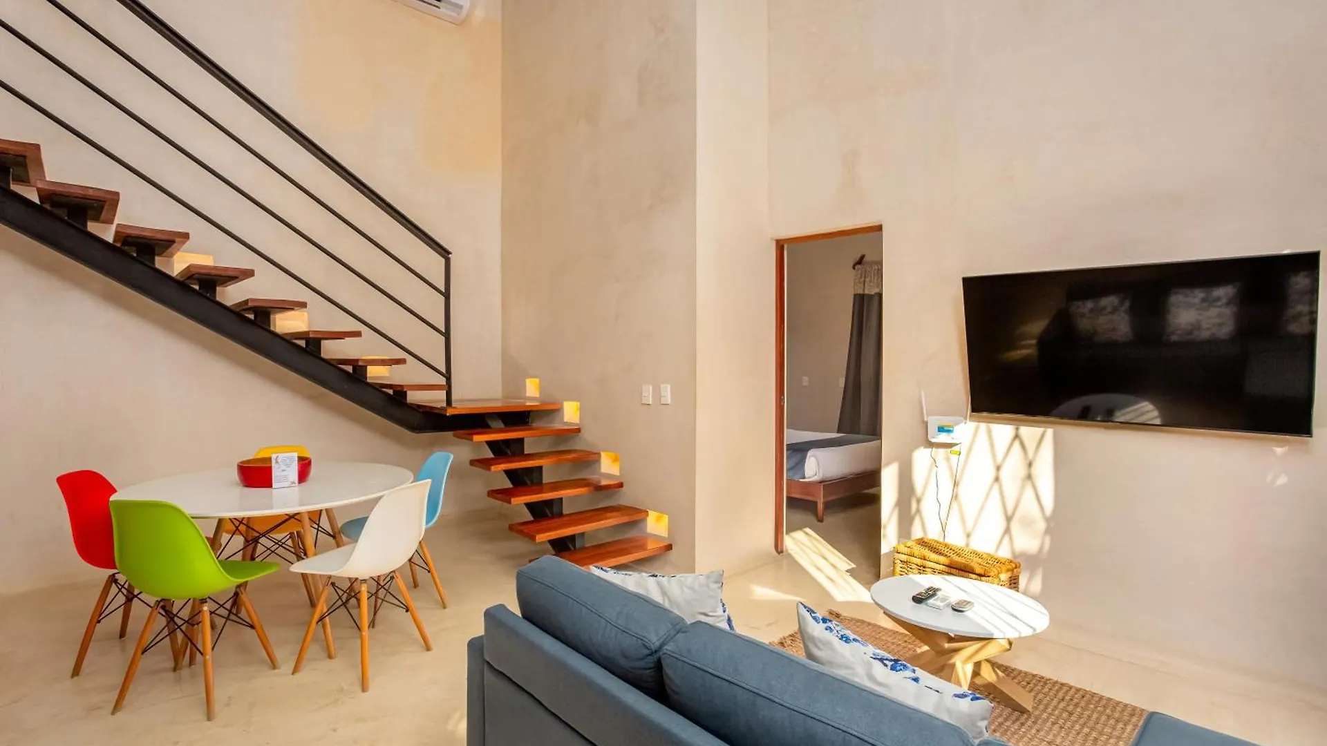Beautiful Loft With 2 Rooms Tulum Apartment